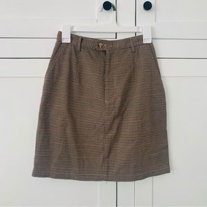 Eddie Bauer Brown Mini Skirt Size 2